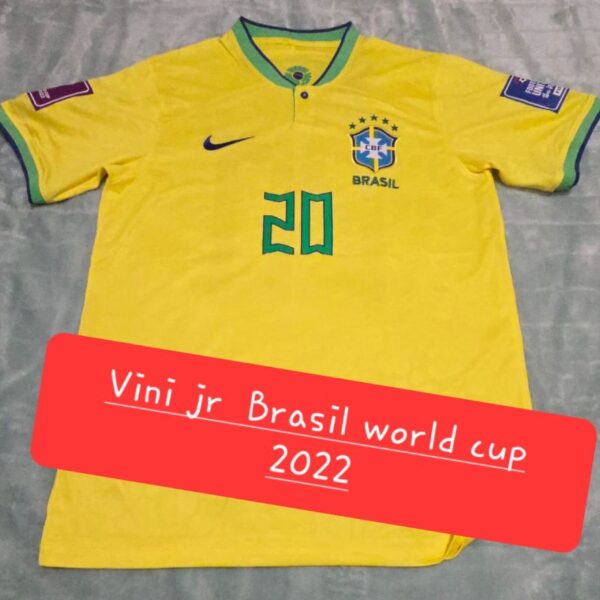 Vini JR Brazil World Cup 2022 Beckett Authenticated - Image 2