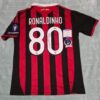 RONALDINHO  SIGNED AC MILAN 2010-2011 JERSEY BECKETT COA - Image 3