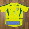 RONALDINHO SIGNED BRAZIL 2002 JERSEY BECKETT COA