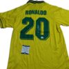 RONALDO LUIS NAZARIO DE LIMA (R9) SIGNED BRAZIL  JERSEY NO 20 BECKETT COA - Image 3