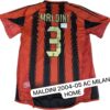 PAOLO MALDINI SIGNED AC  MILAN 2004-2005 HOME JERSEY BECKETT COA - Image 2