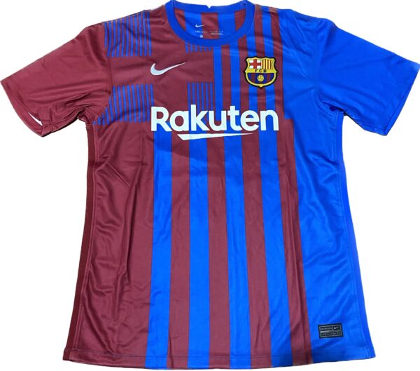 KUN AGUERO SIGNED BARCELONA 2021-2022 JERSEY BECKETT COA