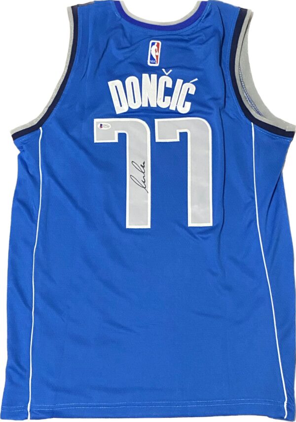 Luka Doncic signed Dallas Mavericks jersey - Image 3