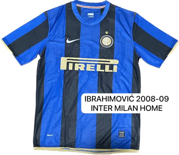 ZLATAN IBRAHIMOVIC SIGNED INTER MILAN  2008-2009 JERSEY BECKETT COA
