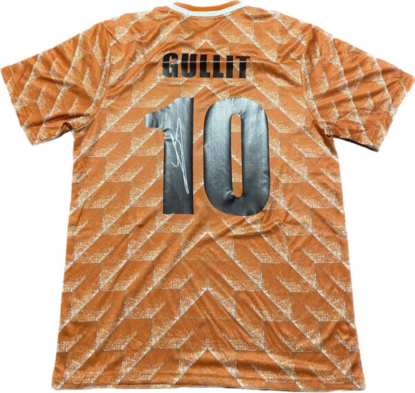 Ruud Gullit Signed Holland Jersey, ICONS COA - Image 3