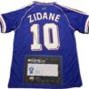 Zinedine Zidane Signed World Cup 1998 Jersey ICONS COA