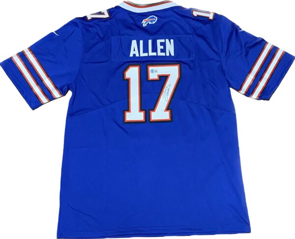 Josh Allen Signed Buffalo Bills Jersey Beckett Coa - Image 3
