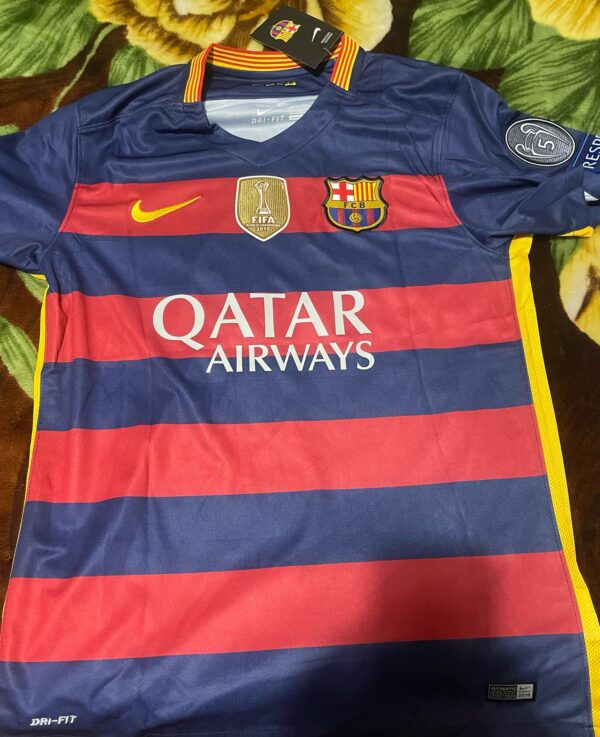 Neymar Jr Signed Barcelona 2014-2015 Jersey Beckett COA