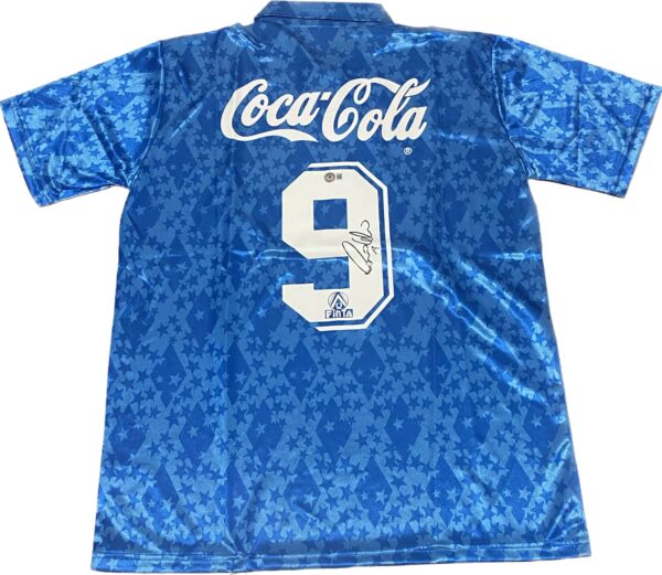 RONALDO LUIS NAZRIO DE LIMA SIGNED CRUZEIRO 1993-1995 JERSEY BECKETT COA - Image 3