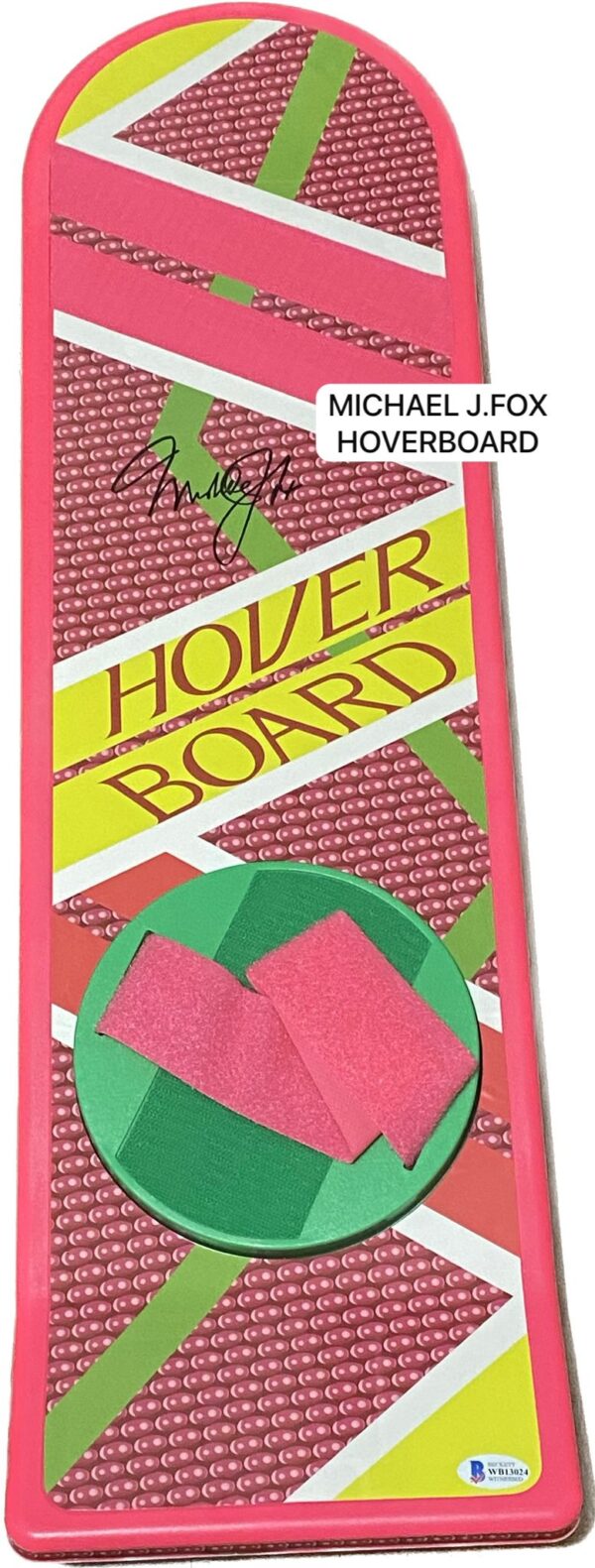 MICHAEL J FOX SIGNED HOOVER BOARD BECKETT COA - Image 2